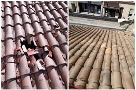 couvreur Normandie Seine-Maritime Rénovation toiture tuiles avant travaux